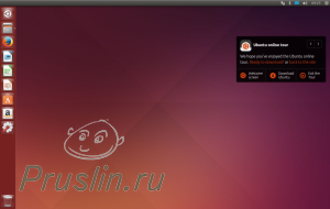 Скриншот Ubuntu