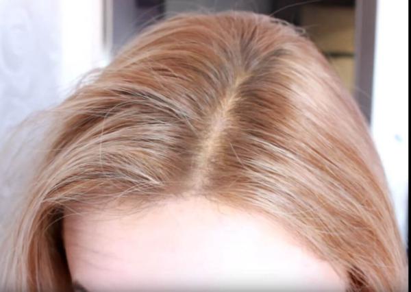 Контраст между бровями и цветом волос